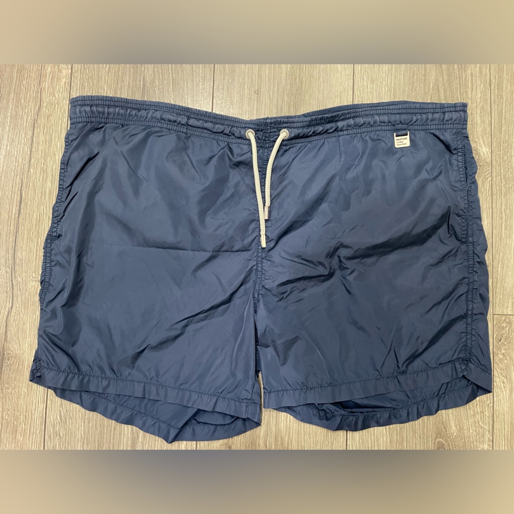 MC2 Saint‎ Barth Men's Swim Trunks Pantone 19-4024 Dress Blues Navy Blue Sz XXL